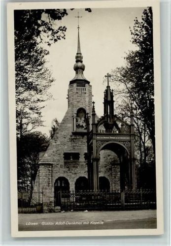 Lützen Gustav Adolf-Denkmal mit Kapelle