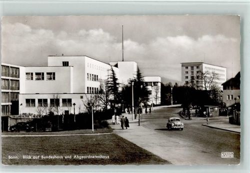 Bonn Bundeshaus und Abgeordnetenhaus