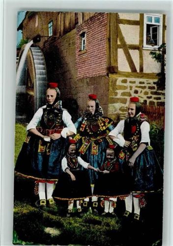 Drei Schwälmer Frauen mit Kinder Serie 10 Nr.217