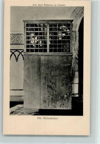 Goslar Aus dem Rathaus Die Beisskatze