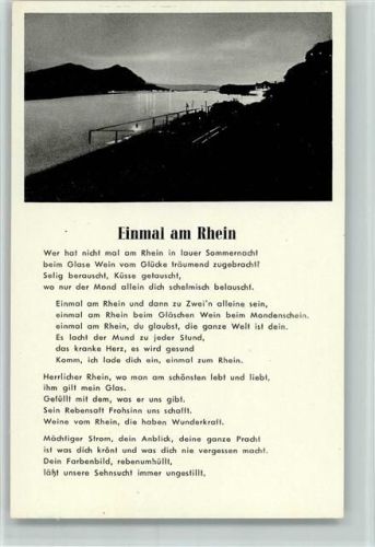 Einmal am Rhein AK Verlag Böttger Nr. 28 AK