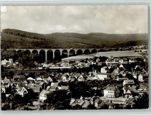 Niedernhausen Ortsansicht mit Viadukt