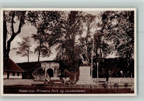 Fredericia Prinzentor Denkmal Landsoldat