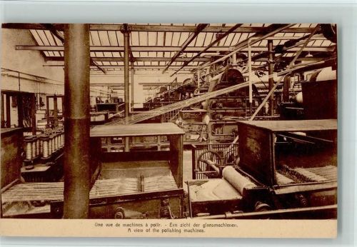 1928 Berufe - Een zicht der glansmaschienen - Maschinen ca 1929 AK