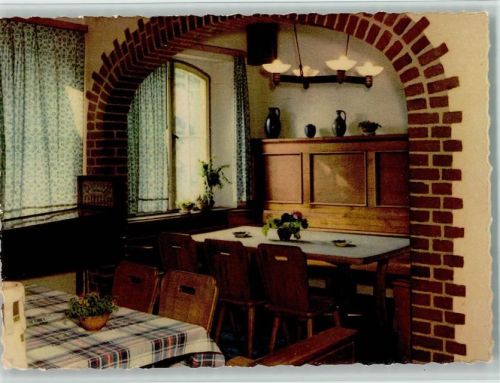 Netzschkau Kuhbergbaude Innenaufnahme Zentrales Gastzimmer Stammtisch