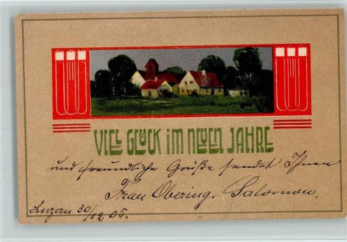 1905 Jugendstil AK