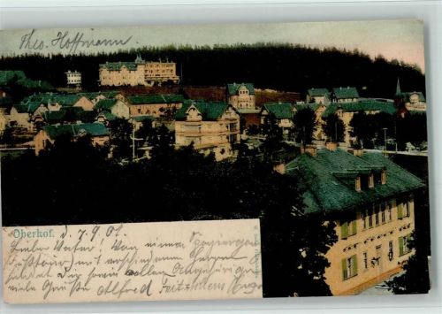 Oberhof 1907 Ortsansicht