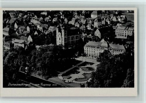 Donaueschingen Luftaufnahme Teilansicht