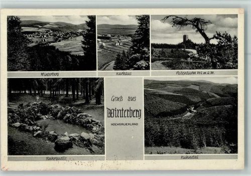 Winterberg Winterberg Kurhaus Astenturm Ruhrquelle Nuhnetal