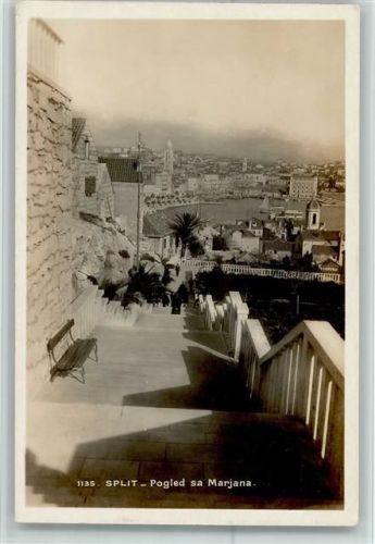 Split 1929 Ansicht vom Marjana