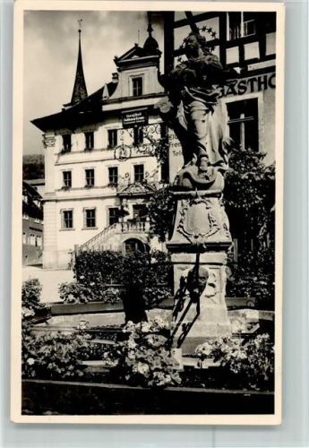 Iphofen Marienbrunnen Marktplatz Rathaus