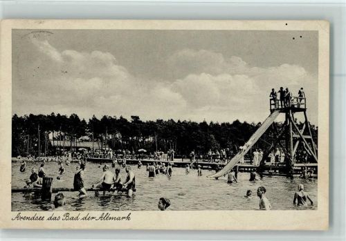 Arendsee Arendsee Rutsche Schwimmbad