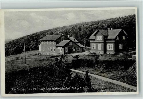 Hoherodskopf Clubhäuser des VHC auf dem Hoherodskopf