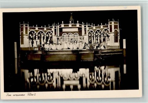 Koblenz 1952 Operettenfestspiele auf dem Rhein Im weissen Röss'l