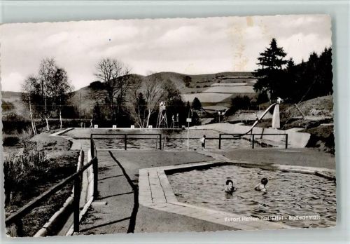 Hellenthal Schwimmbad Freibad Rutsche