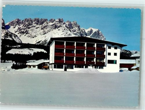 Ellmau Hotel Sojer Winteraufnahme