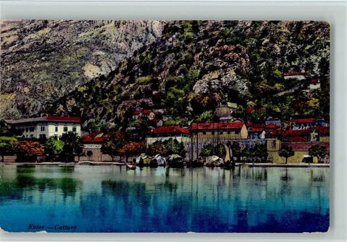 Kotor Teilansicht Segelschiffe