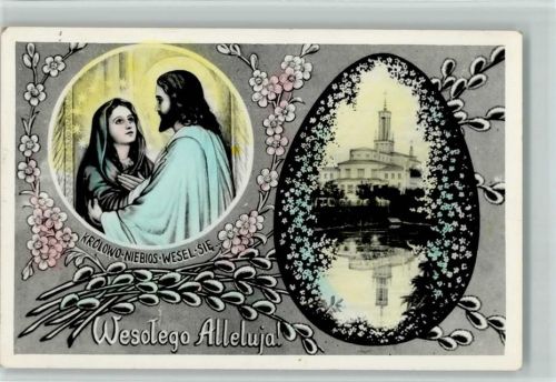 1967 Ostern - Niebios. Wesel.sie...Wesolego Alleluja