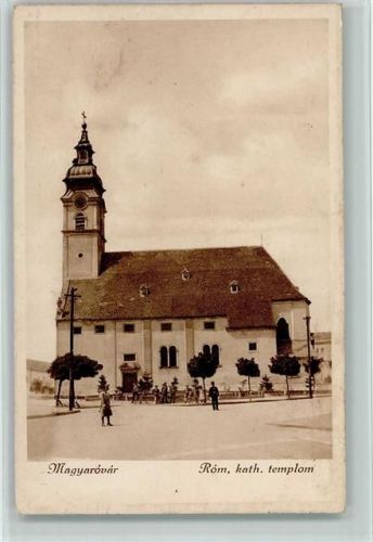 Mosonmagyarovar 1917 Röm.kath. Kirche AK