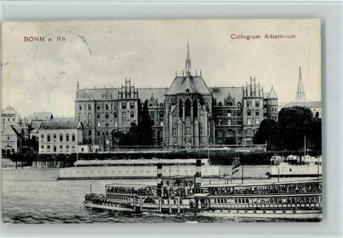 Bonn 1903 Collegium Albertinum Dampfer