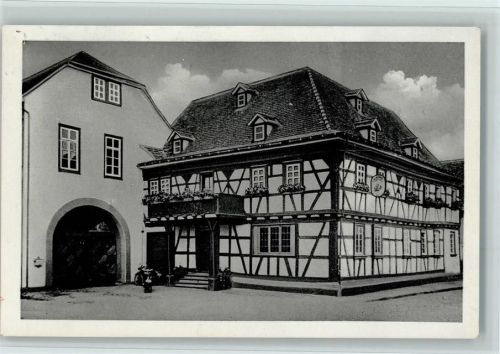 Höchst Hotel Zur Post Fachwerkhaus