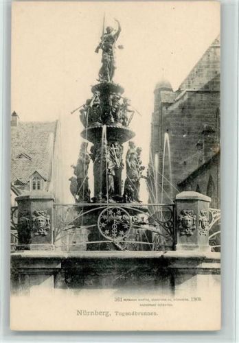 Nürnberg Tugendbrunnen