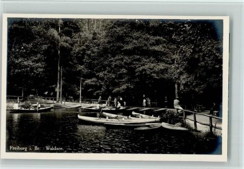 Freiburg Waldsee Ruderboote
