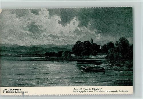 Herrsching am Ammersee Aus 12 Tage im München sign.