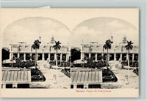 Havanna um 1910 - Palais du Gouverneur