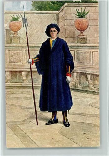 1925 vaticano - Guardia Svizzeria Uniform , sehr gute Erhaltungen -