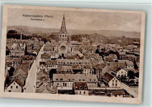 Kaiserslautern Blick über die Dächer von Kaierslautern