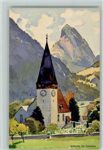 Saanen Kirche zu Saanen Die Fresken aus dem XV. Jahrhundert in der Kirche zu Saanen