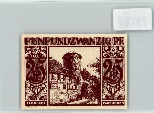 Paderborn Notgeld Hophei