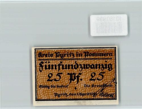 Pyritz Notgeld Weizacker