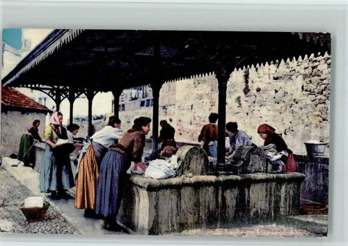 San Remo Verlag Guggenheim Nr. 15097 - Frauen in Italien am Brunnen