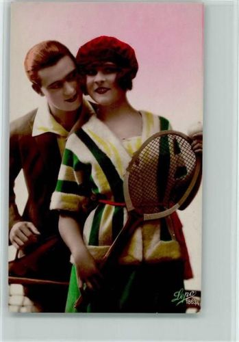 1927 Lepo Serei 1863-4 handcoloriert - Tennis