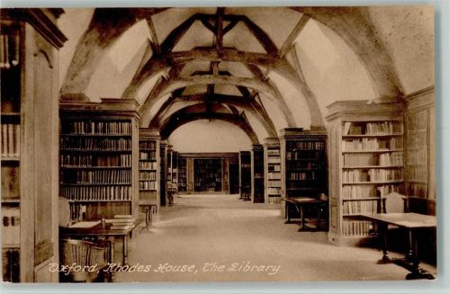 Oxford Rhodes House, the Library AK