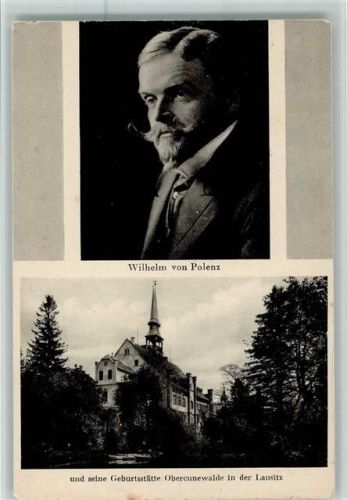 Cunewalde Porträt Wilhelm von Polenz Geburtsstätte Obercunewalde
