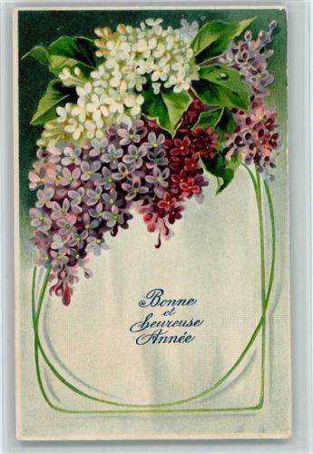 1912 Bonne et Heureuse Annee - AK