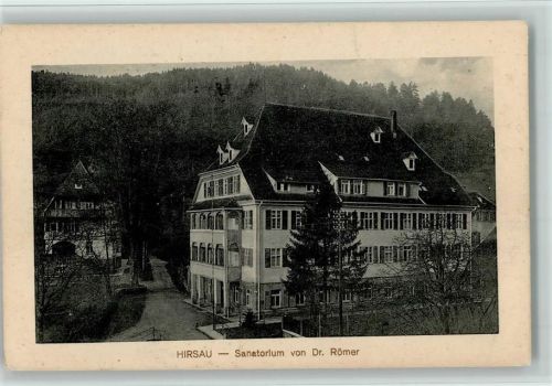 Hirsau Sanatorium Dr. Römer Feldpoststempel