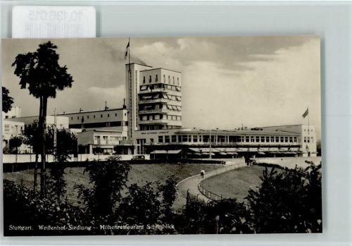 Stuttgart 1938 Weißenhof Siedlung - Höhenrestaurant ,