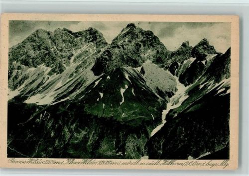 Oberstdorf Grosse Wilde Kleine Wilde Höllhorn