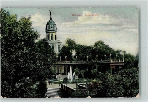 Breslau 1909 Liebichhöhe AK