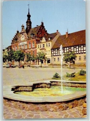 Dahlen Rathaus Brunnen