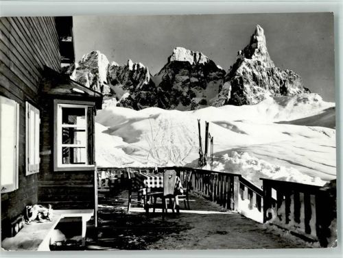 Passo Rolle Winteraufnahme