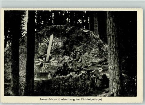 95632 W8592 Luisenburg - Der Turnerfelsen