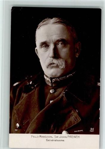 Fotograf Hainer - Verlag Noyer Nr. 90 Serie Patriotik - - General Sir John French mit Orden - sehr gute Erhaltung AK