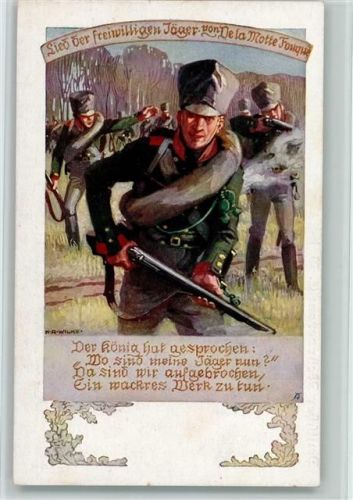 Deutscher Wehrverein - sign Wilke - Lied der freiwilligen Jäger