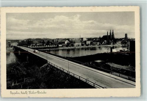 Oppeln Adolf Hitler Brücke WK II