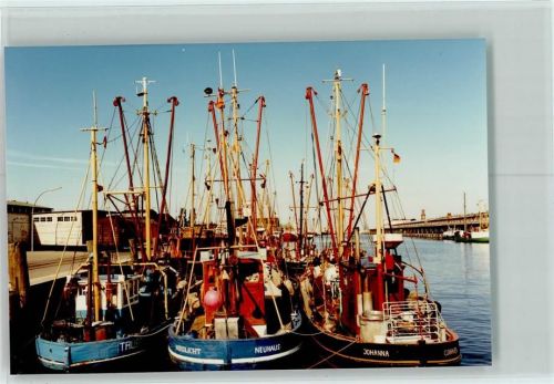 Cuxhaven Fischkutter Alter Fischereihafen mit Kuttern